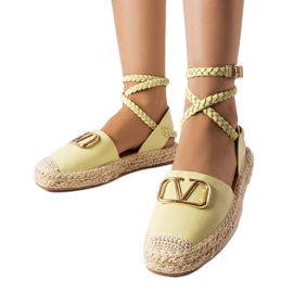 Espadrillas stringate Parent verde