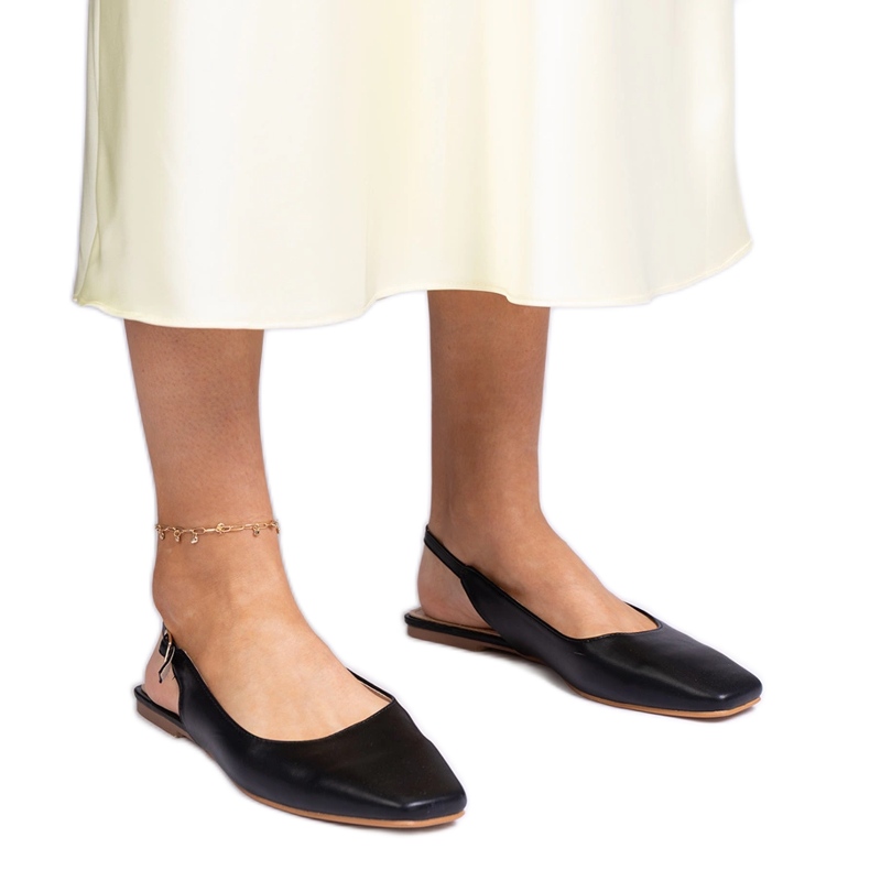 Sandali neri chiusi nero