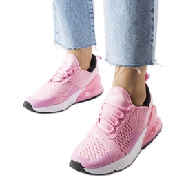 Sneakers sportive Court rosa