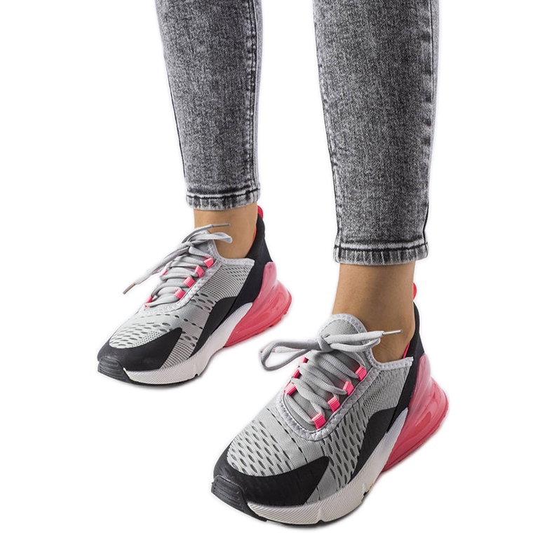 Sneaker sportiva Court grigia grigio