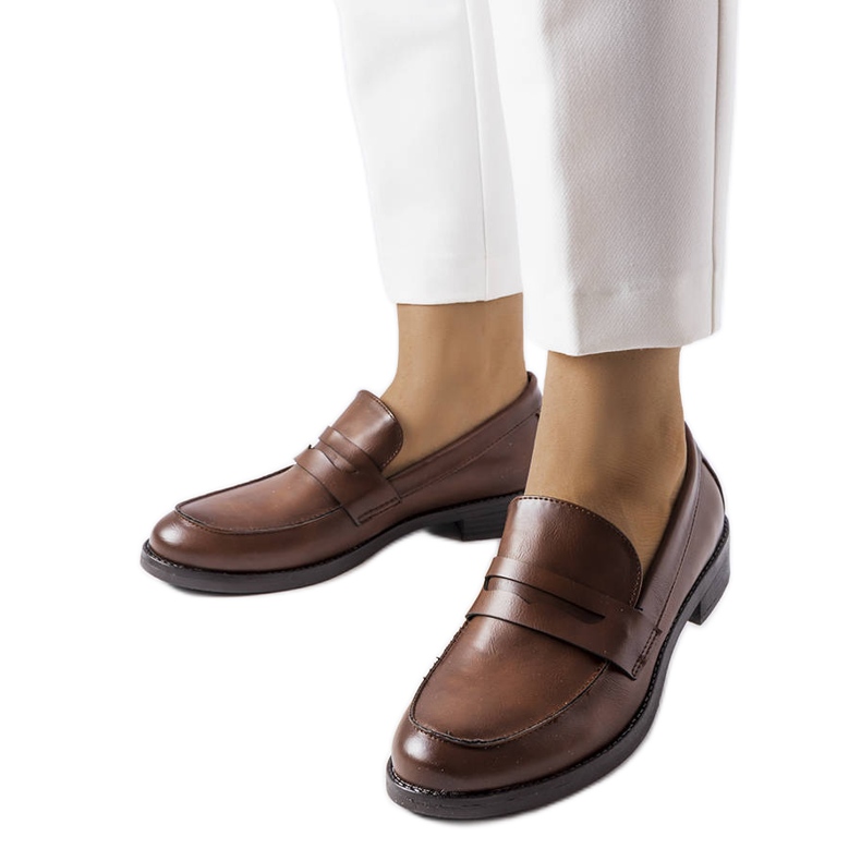 Mocassini marrone scuro di Deich