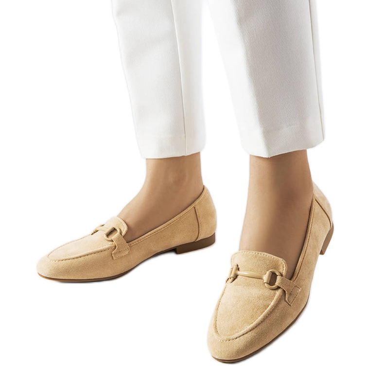 Mocassini beige da donna di Hinkle