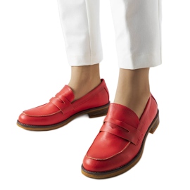 Deich mocassini rossi rosso