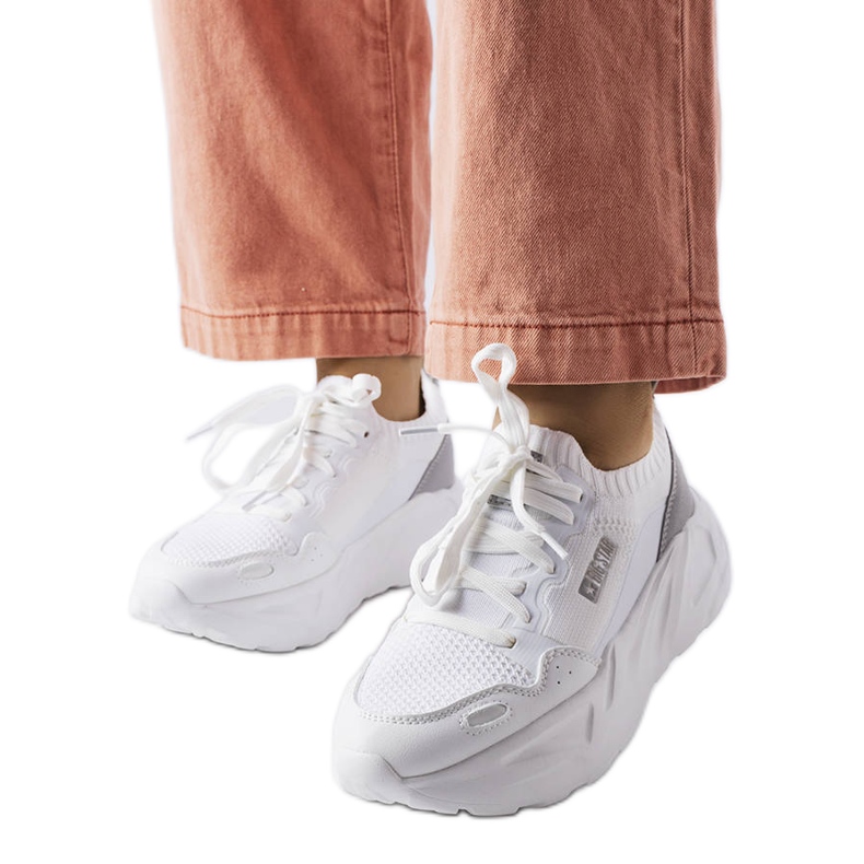 Sneakers Big Star JJ274604 bianche bianca