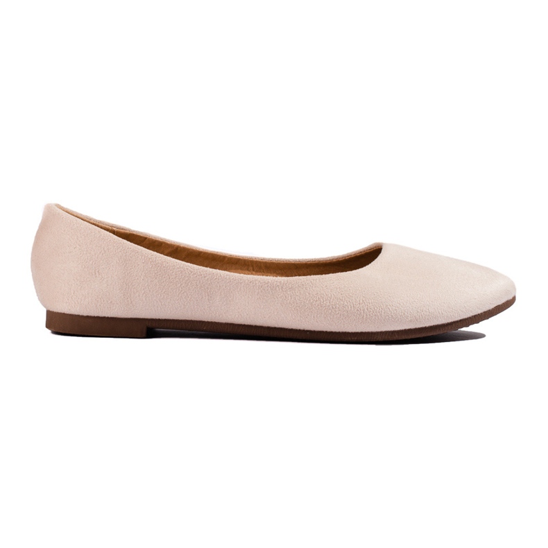 W. Potocki Ballerine classiche beige da donna in camoscioPotocki