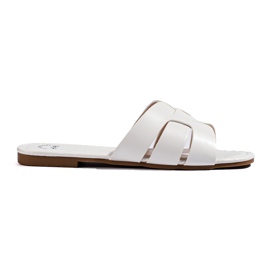 Pantofole da donna classiche bianche Shelovet bianco