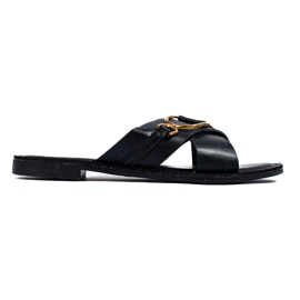 Pantofole Shelovet nere da donna nero