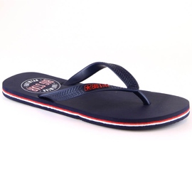 Infradito da uomo Big Star blu navy JJ174537