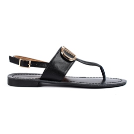 Infradito donna nero Shelovet
