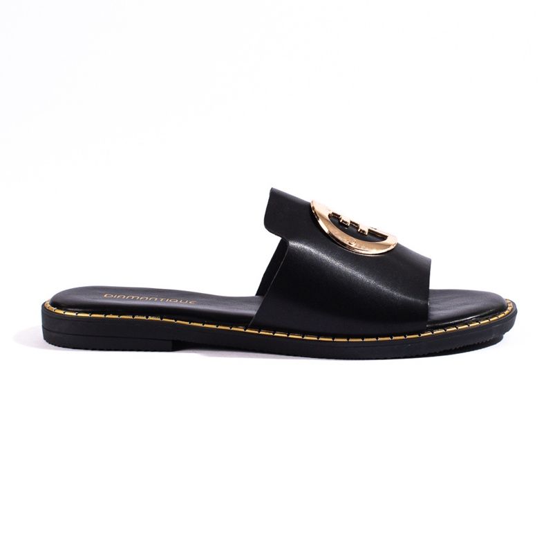Ciabatte nere eleganti Shelovet da donna nero