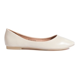 Ballerine da donna beige realizzate in ecopelle Shelovet