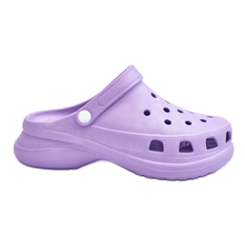 PG2 Sabot in schiuma Crocs con suola grossa Katniss viola