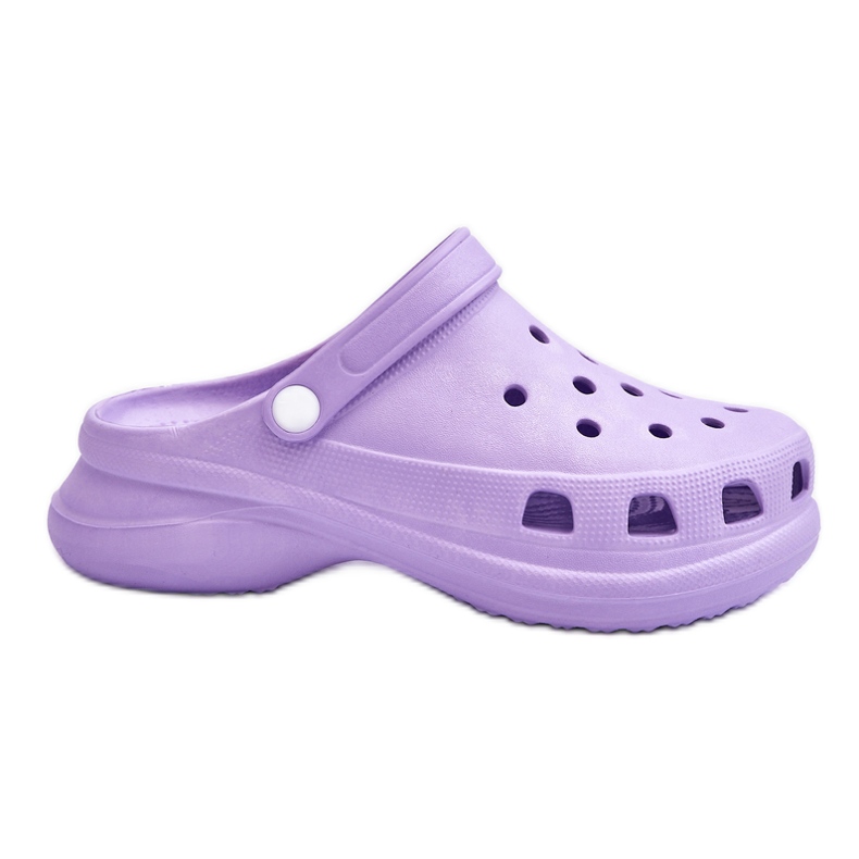 PG2 Sabot in schiuma Crocs con suola grossa Katniss viola