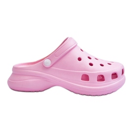 PG2 Schiuma scivola coccodrilli su una suola spessa Katniss rosa