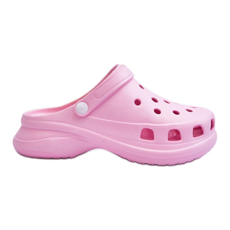 PG2 Schiuma scivola coccodrilli su una suola spessa Katniss rosa