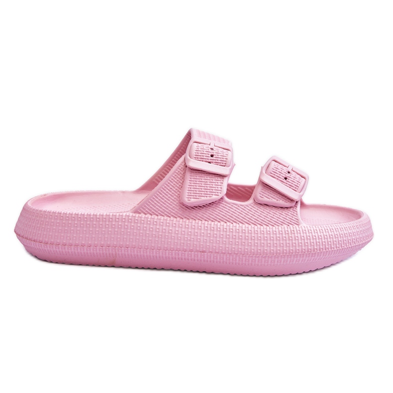 Ciabatte da donna in schiuma con strisce rosa Sharmen