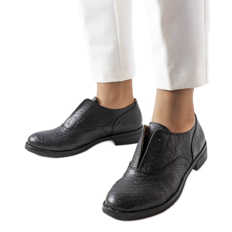 Scarpe nere LS5379 Nere nero