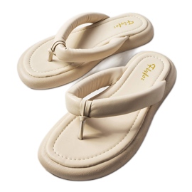 Sandali chunky beige di Smithfield