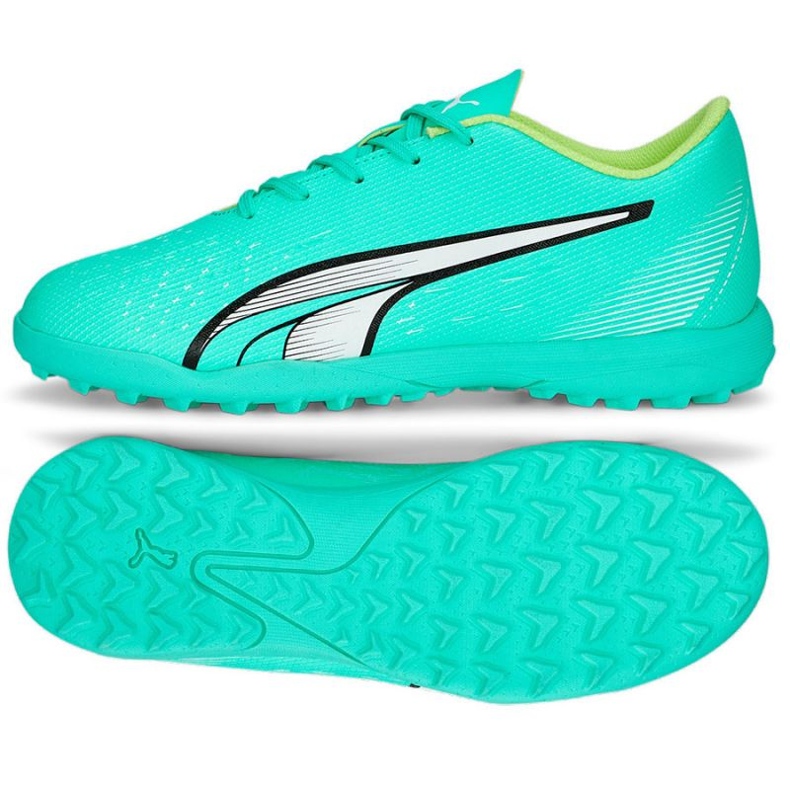 Scarpe da calcio Puma Ultra Play Tt Jr 107236 03 verde verde