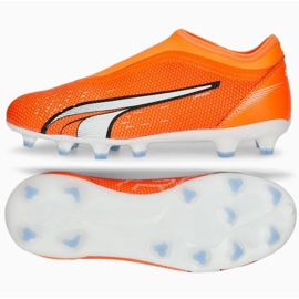 Scarpe da calcio Puma Ultra Match Ll FG/AG 107229 01 arancia arance e rosse
