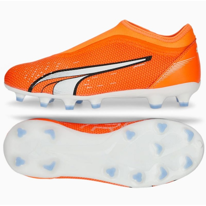 Scarpe da calcio Puma Ultra Match Ll FG/AG 107229 01 arancia arance e rosse