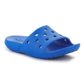 Pantofole Crocs Classic Slide K Jr 206396-4KZ blu
