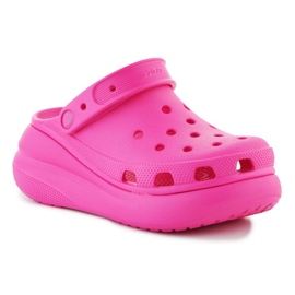 Zoccoli Crocs Classic Crush W 207521-6UB rosa