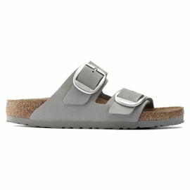 Pantofole Birkenstock Arizona con fibbia grande W 1022154 grigio