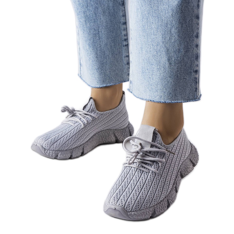 Inna Sneakers sportive grigie di Élodie grigio