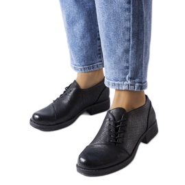 Scarpe nere LS5379 nero