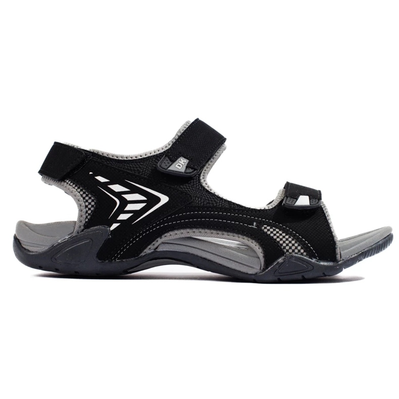 Sandali sportivi da uomo neri DK nero
