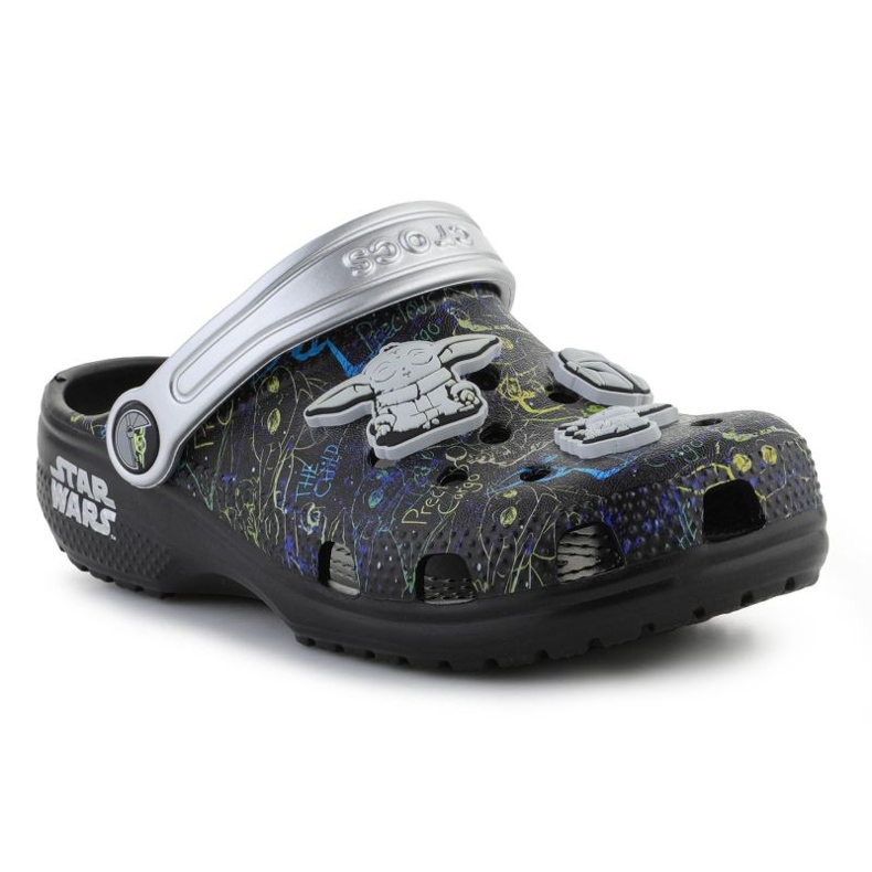 Zoccoli Crocs Classic Grogu Clog T Jr 207893-001 nero
