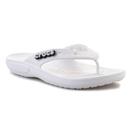 Crocs Classic Flip Infradito W 207713-100 bianco bianco