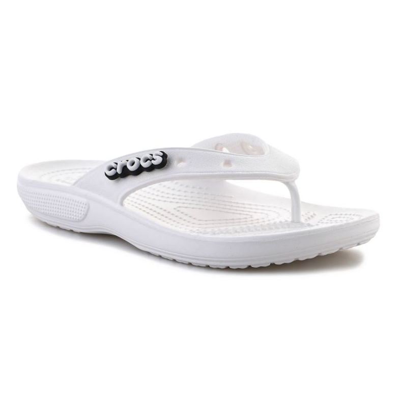 Crocs Classic Flip Infradito W 207713-100 bianca bianca
