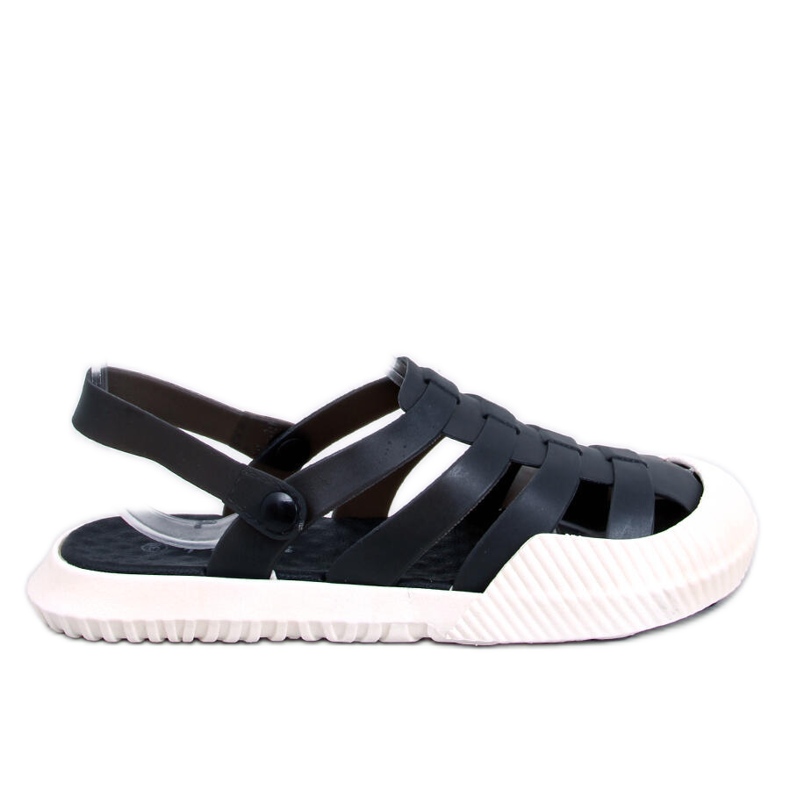 Sandali in gomma da donna Sammy Black nero