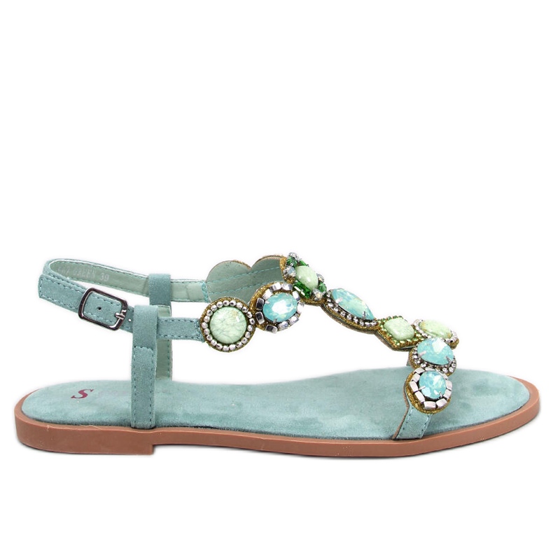 Seastar Jolene Sandali con perline verdi verde