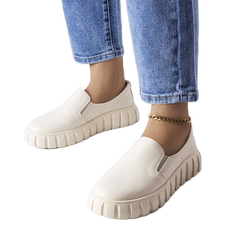 Francesina beige LS5379 Tortora