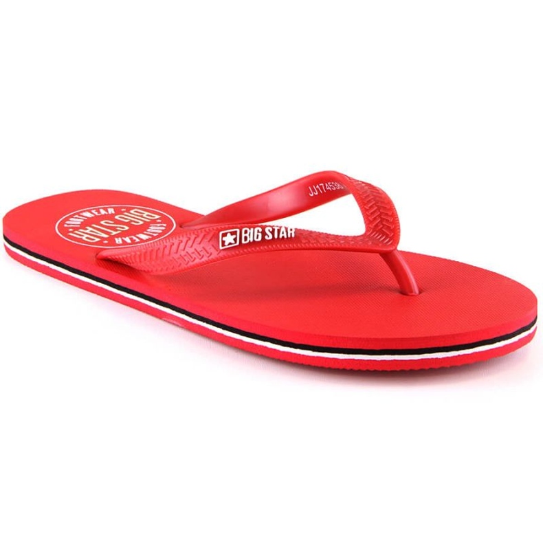Infradito Big Star M JJ174538 rosse rosso