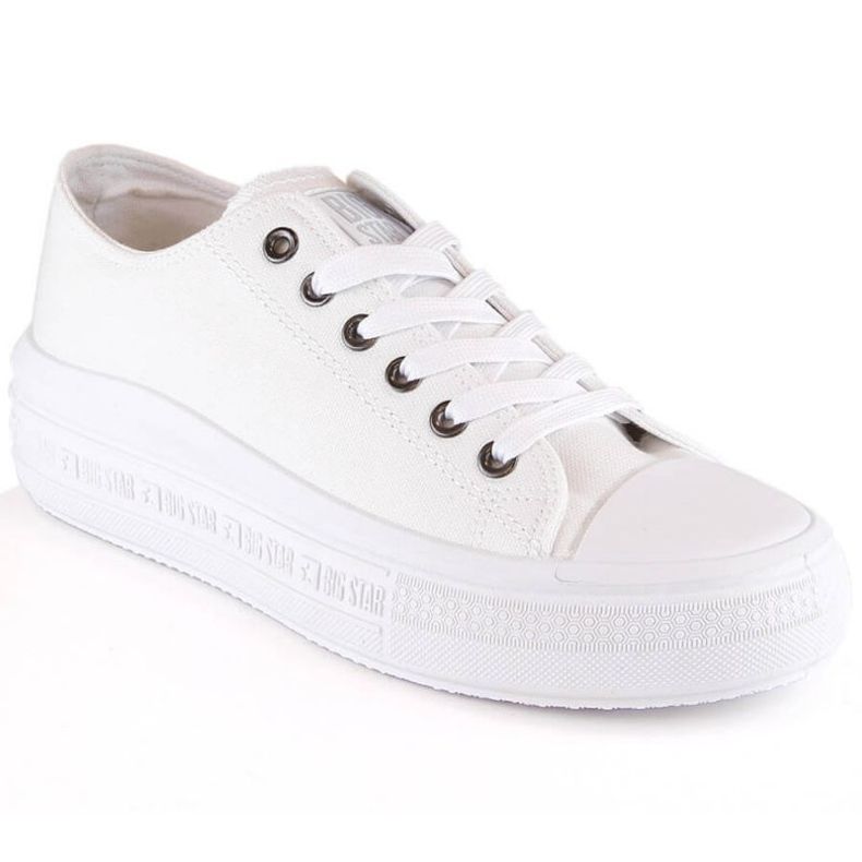 Sneakers sulla piattaforma Big Star W INT1874B bianco bianca
