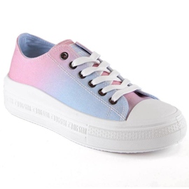 Sneakers con plateau Big Star W INT1876B multicolor multicolore