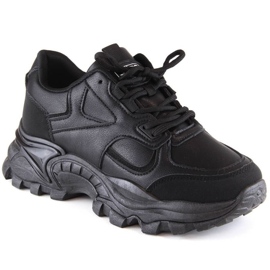 Scarpe sportive sulla piattaforma eVento W EVE425A nere nero