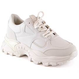 Scarpe sportive sulla piattaforma eVento W EVE425B beige