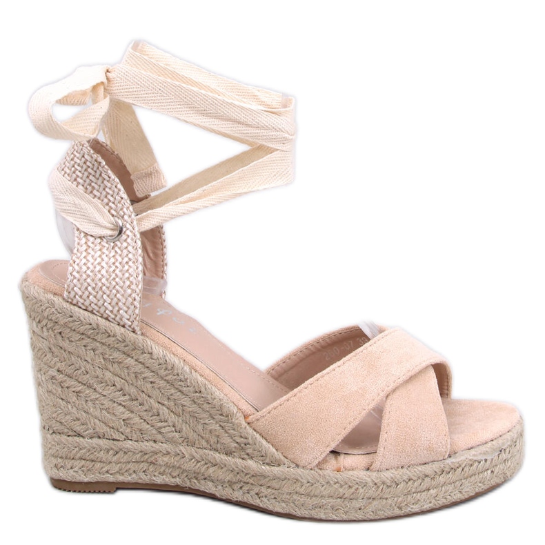 BM Espadrillas con zeppa Ronny Beige