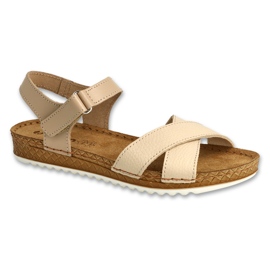 Scarpe da donna Befado 158D249 beige