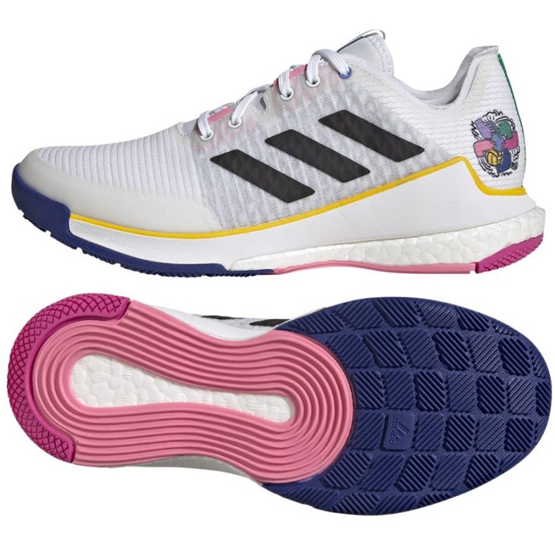 Scarpe Adidas CrazyFlight W HP3340 bianca bianca