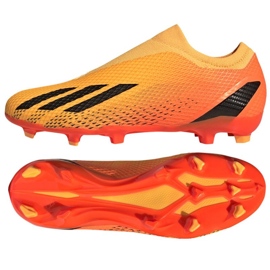 Scarpe da calcio Adidas X Speedportal.3 Ll Fg M GZ5067 arancia arance e rossi