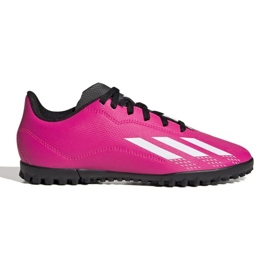Scarpe da calcio Adidas X Speedportal.4 Tf Jr GZ2446 rosa rose e porpora
