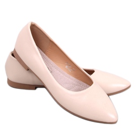 BM Ballerine sottopiede in pelle Trento Beige