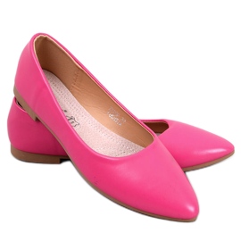 BM Ballerine con soletta in pelle colore fucsia Trento rosa