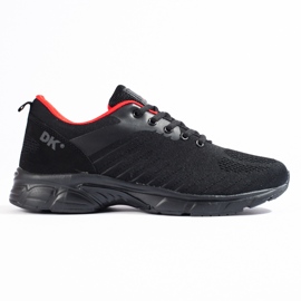 Scarpe sportive da uomo nere DK nero